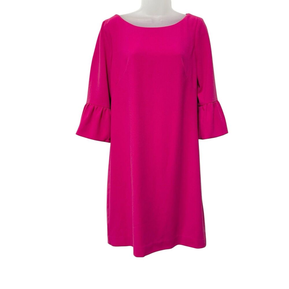 Talbots Women’s Pink Bell Sleeve Shift  Dress Size 2 Colorful